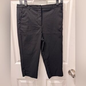 Mango Black Cropped Pants
